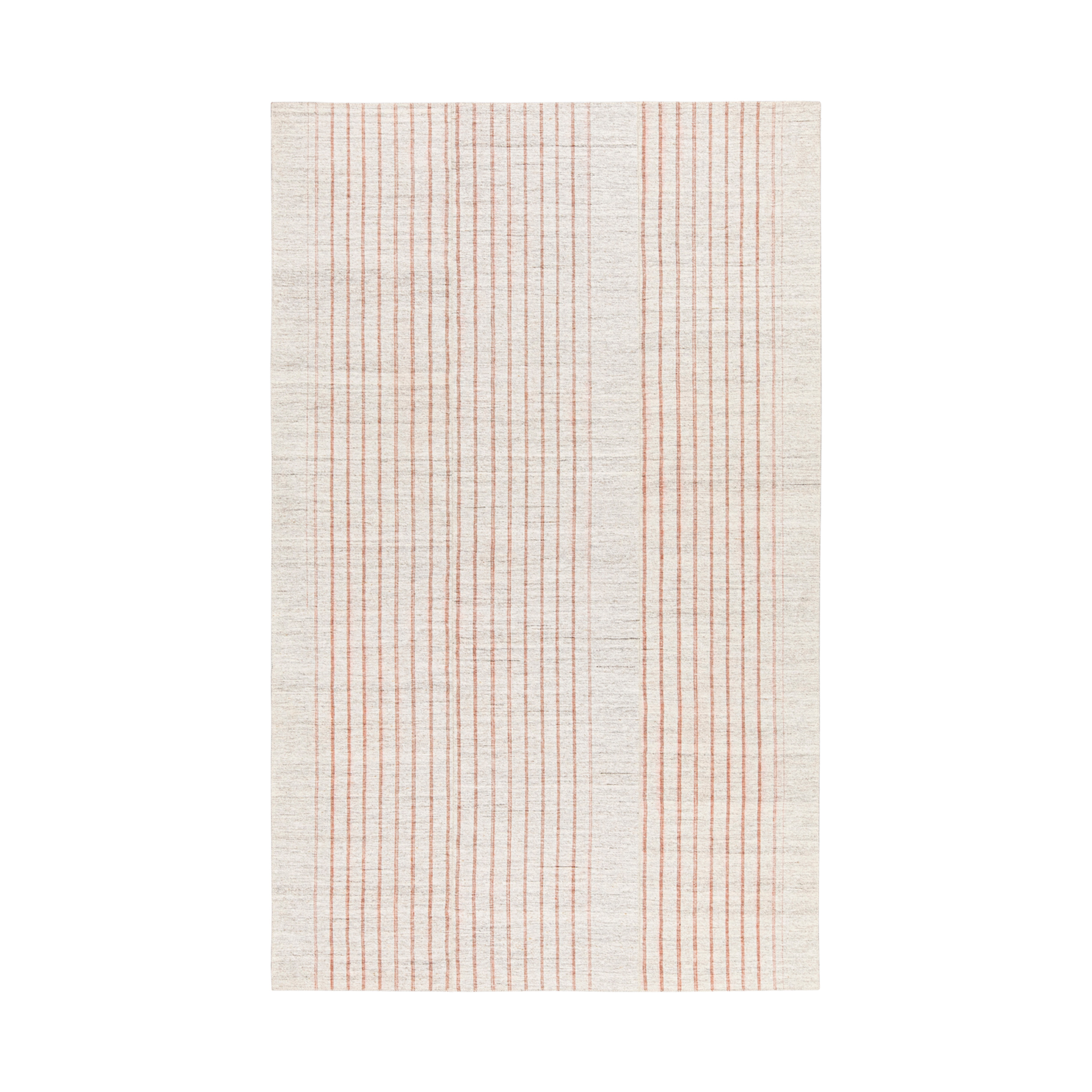 Pelas flatweave rug that is made with handspun wool and natural dyes.