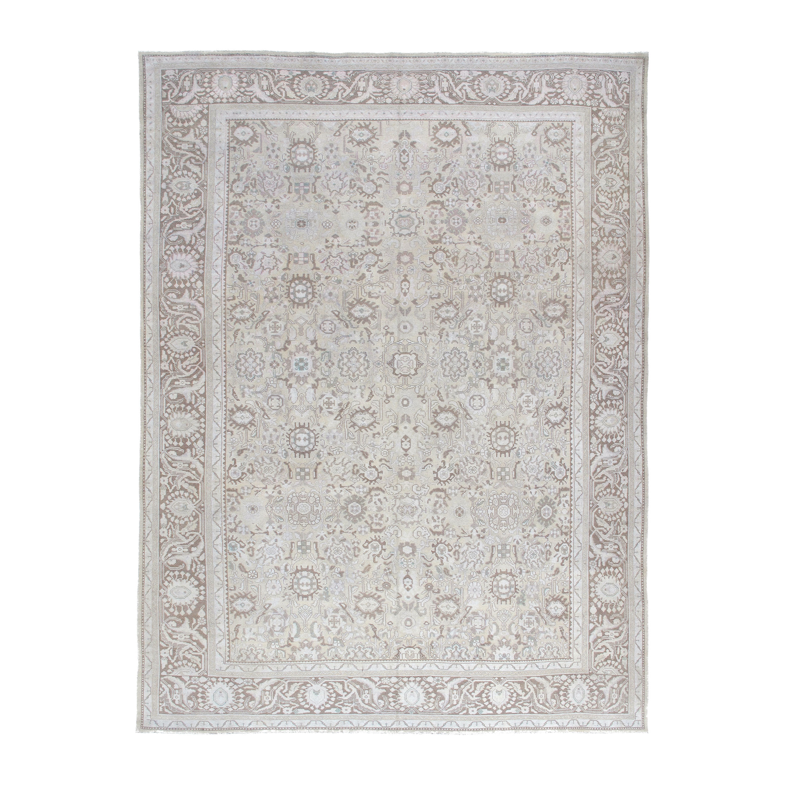 This Antique Malayer rug is made of all natural material. 
