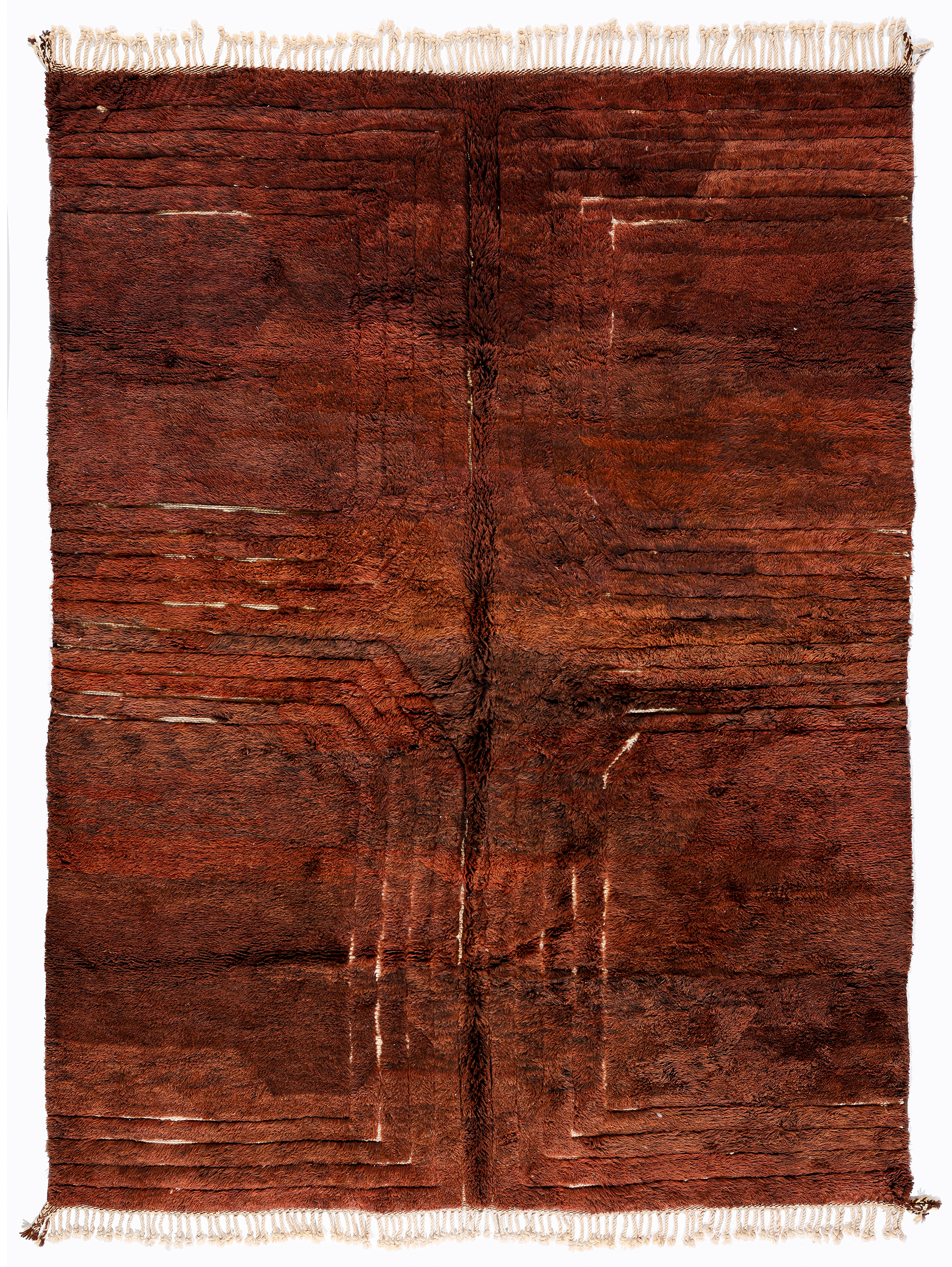 Textured Beni Ourain Moroccan