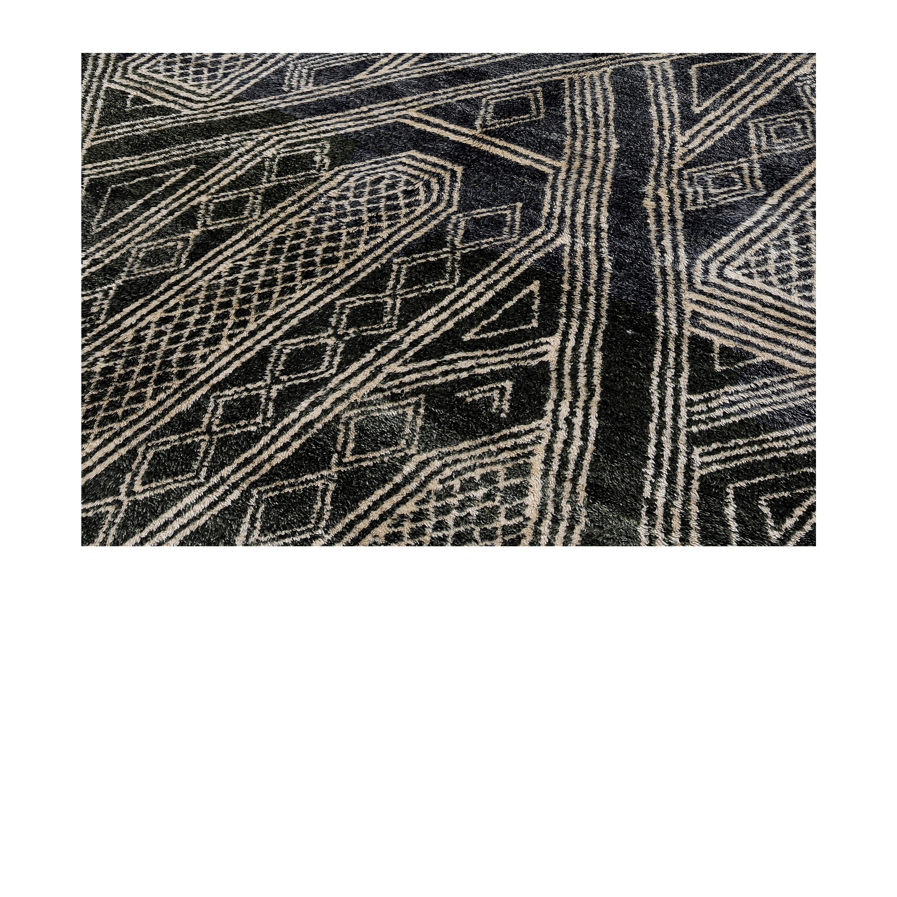 Structured Beni Ourain Moroccan