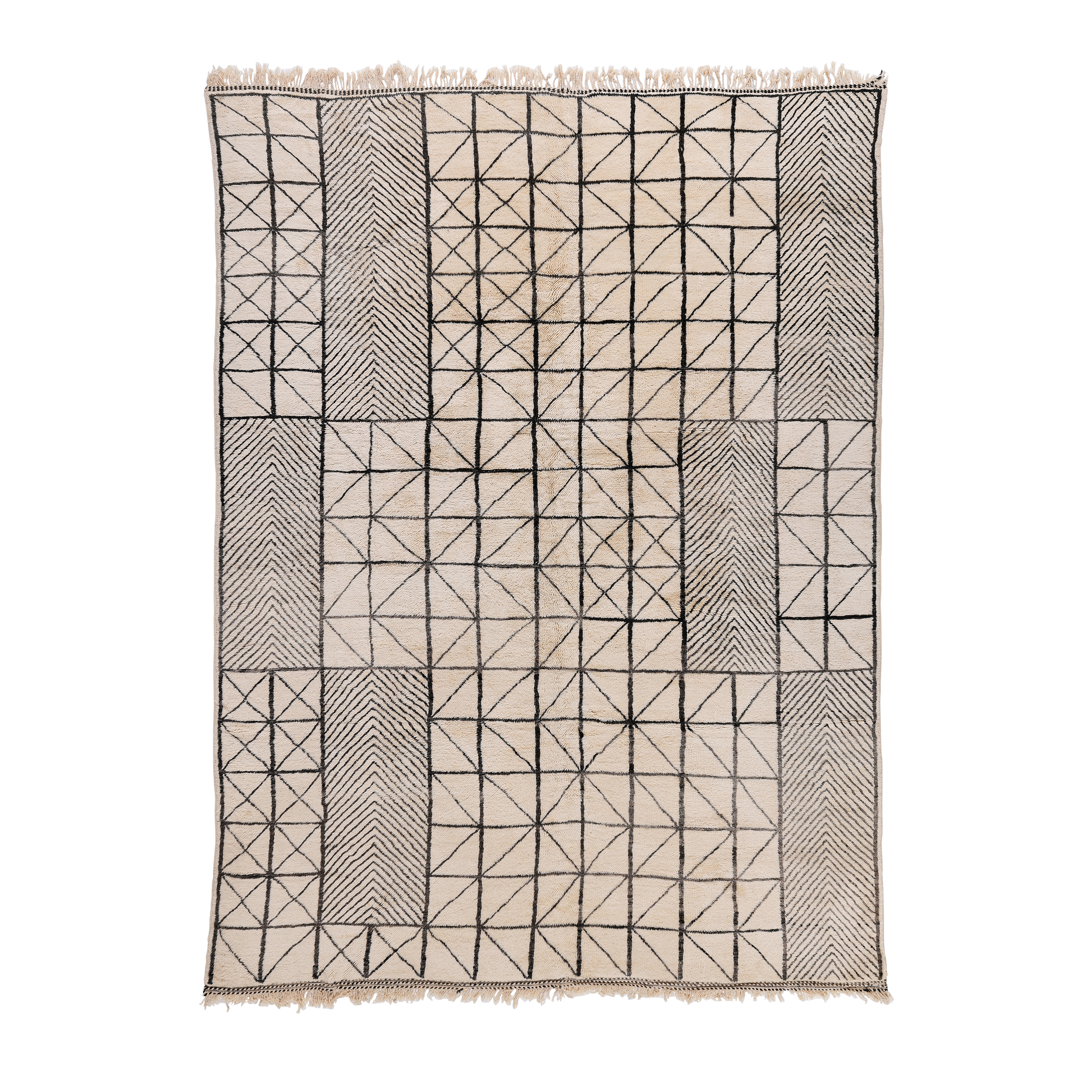 Geometric Beige Moroccan