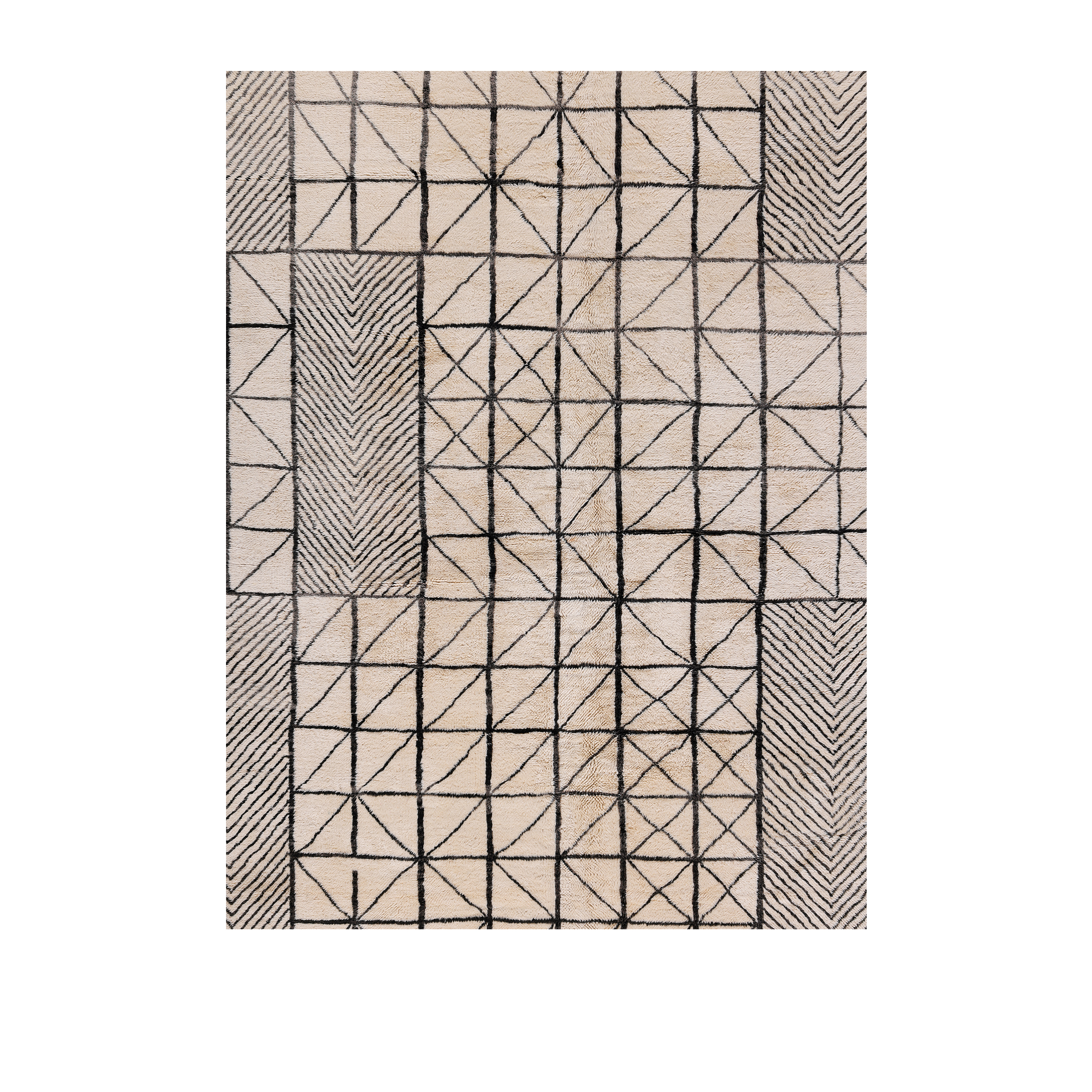 Geometric Beige Moroccan