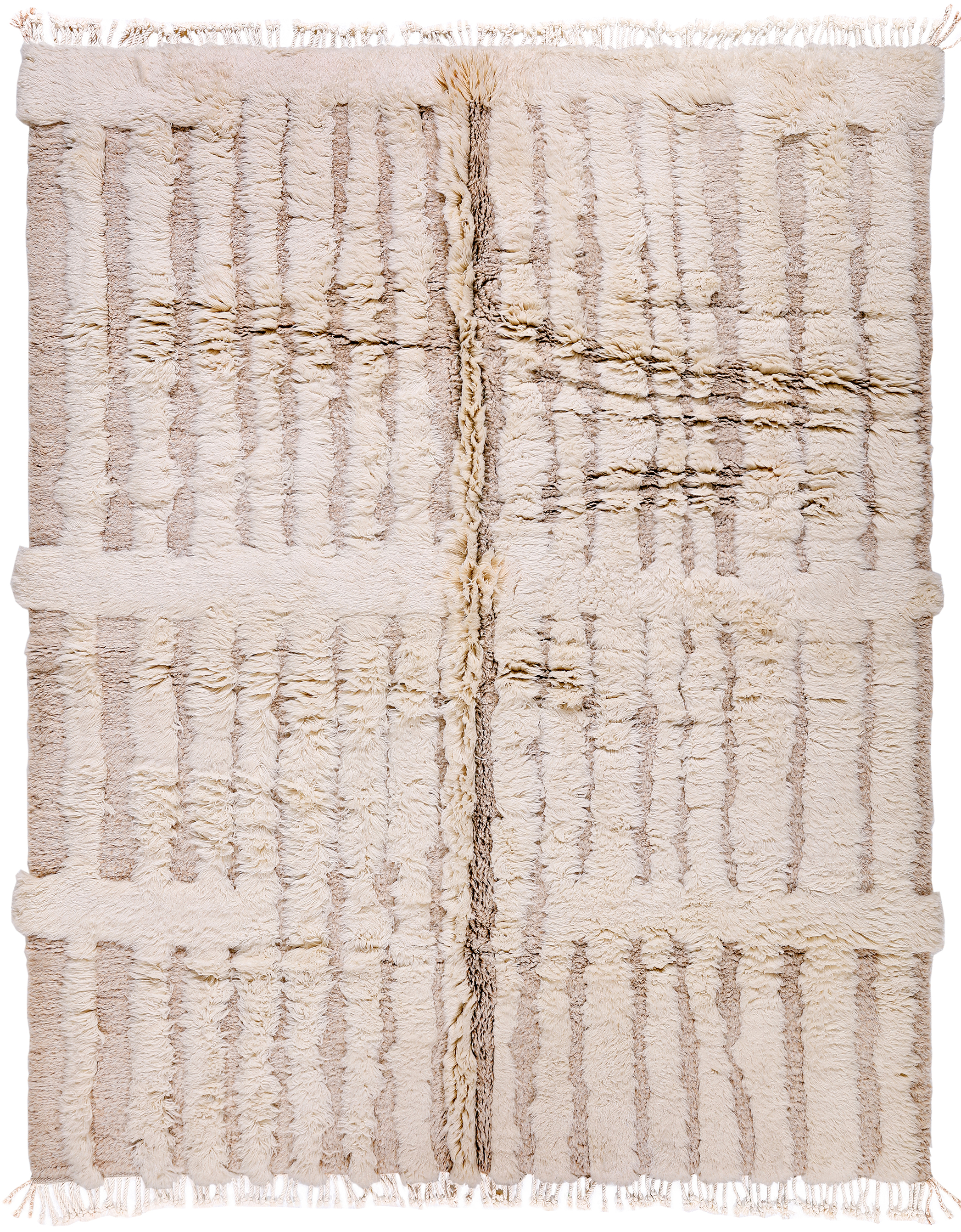 Geometric Ivory Beige Moroccan