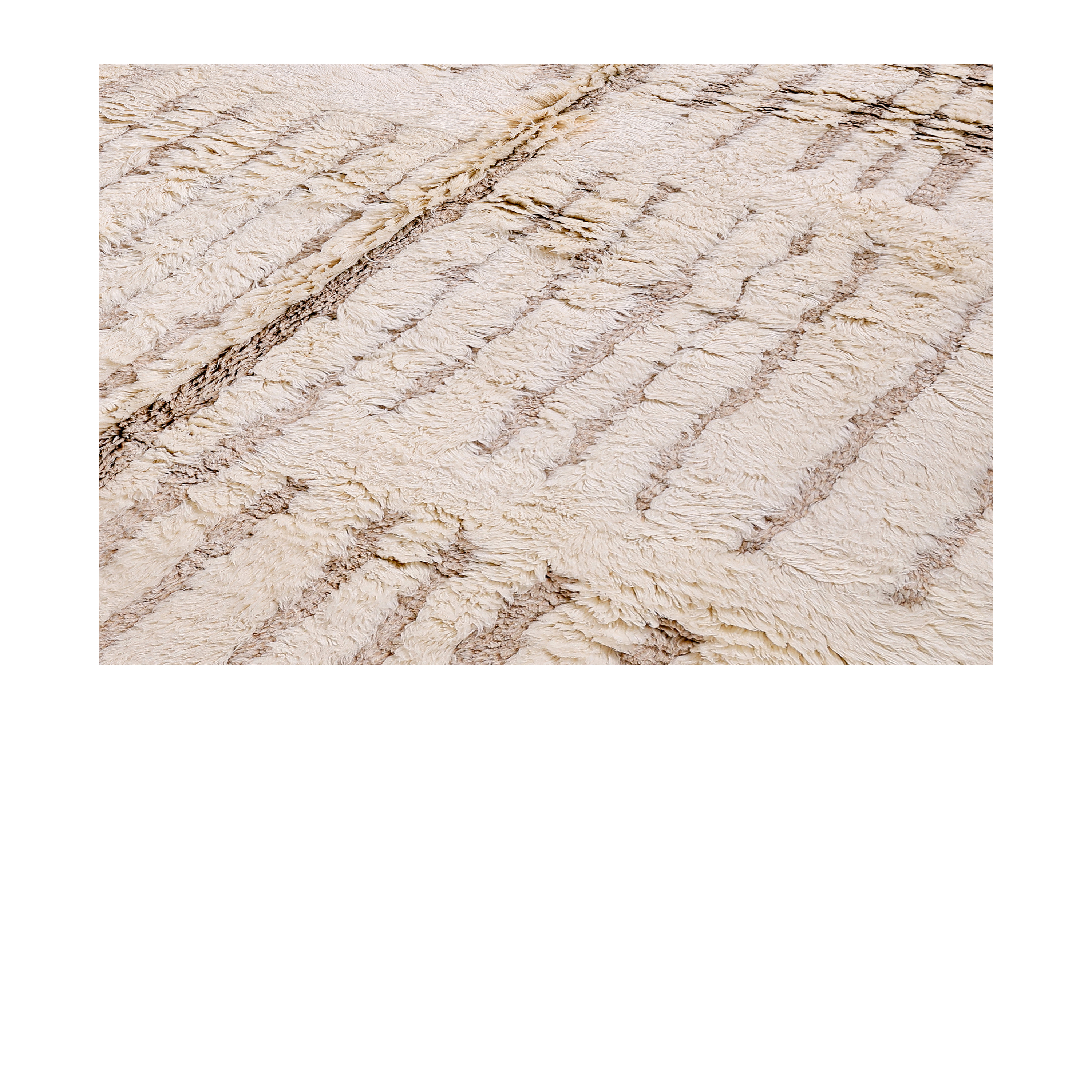 Geometric Ivory Beige Moroccan