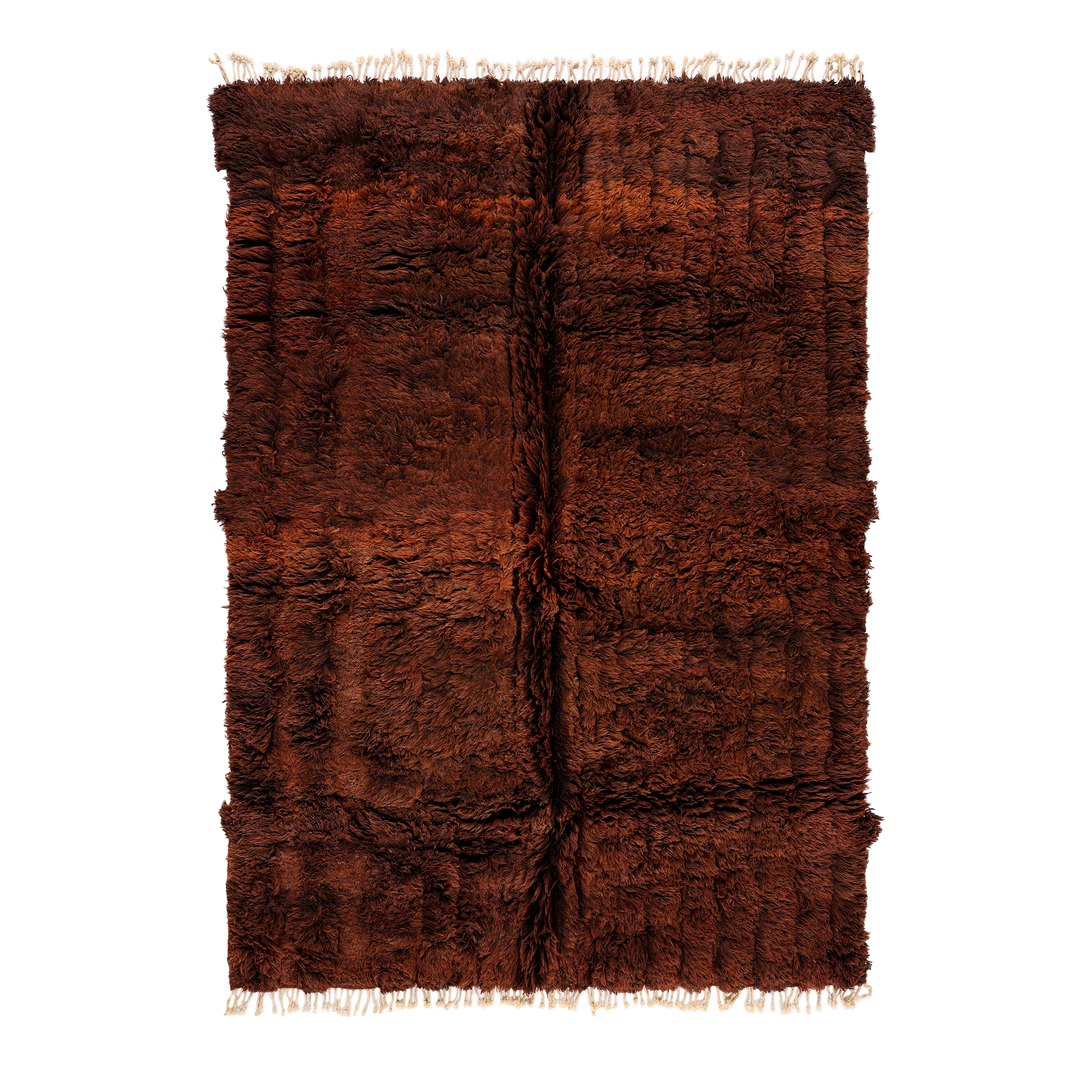 Textured Burgundy Moroccan