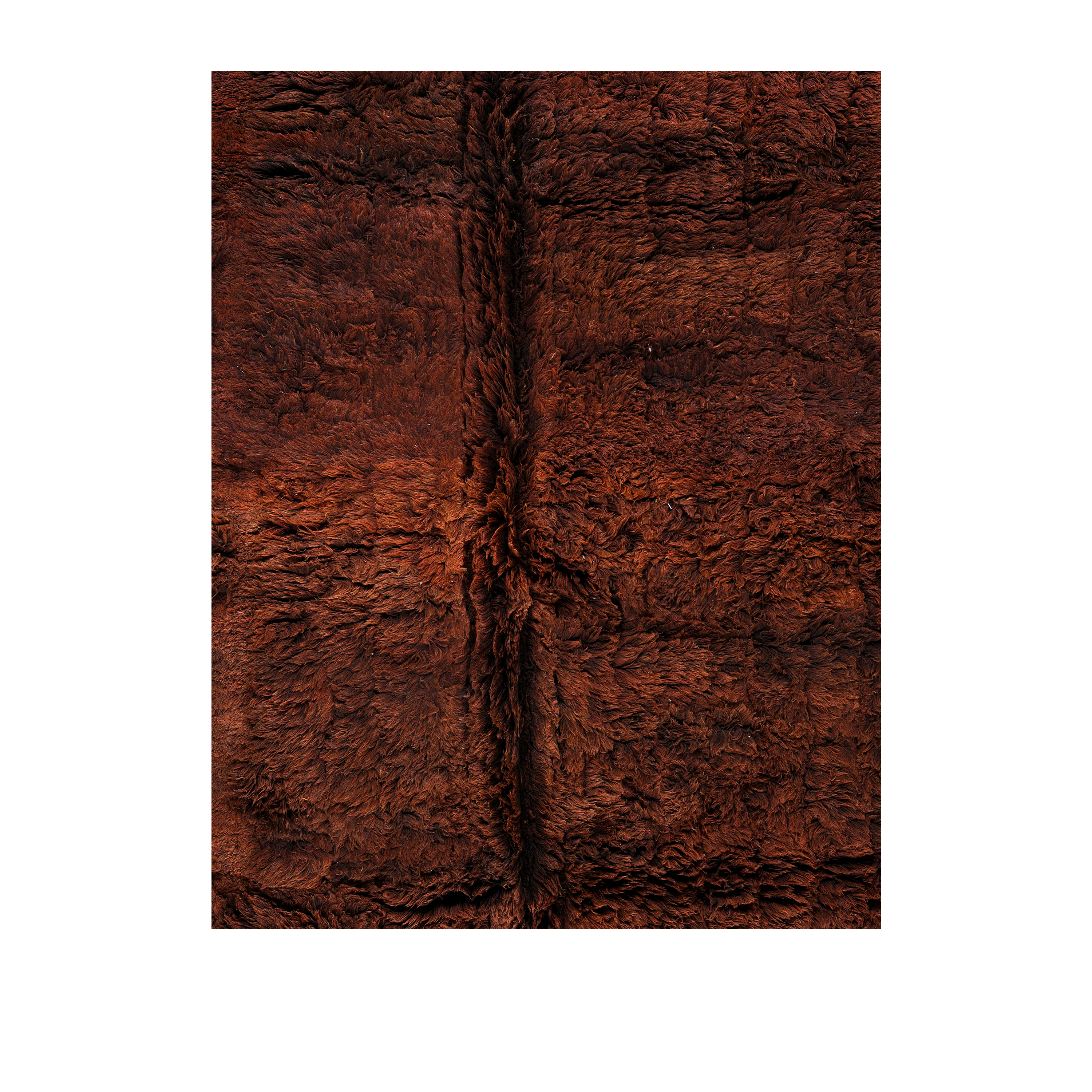 Textured Burgundy Moroccan