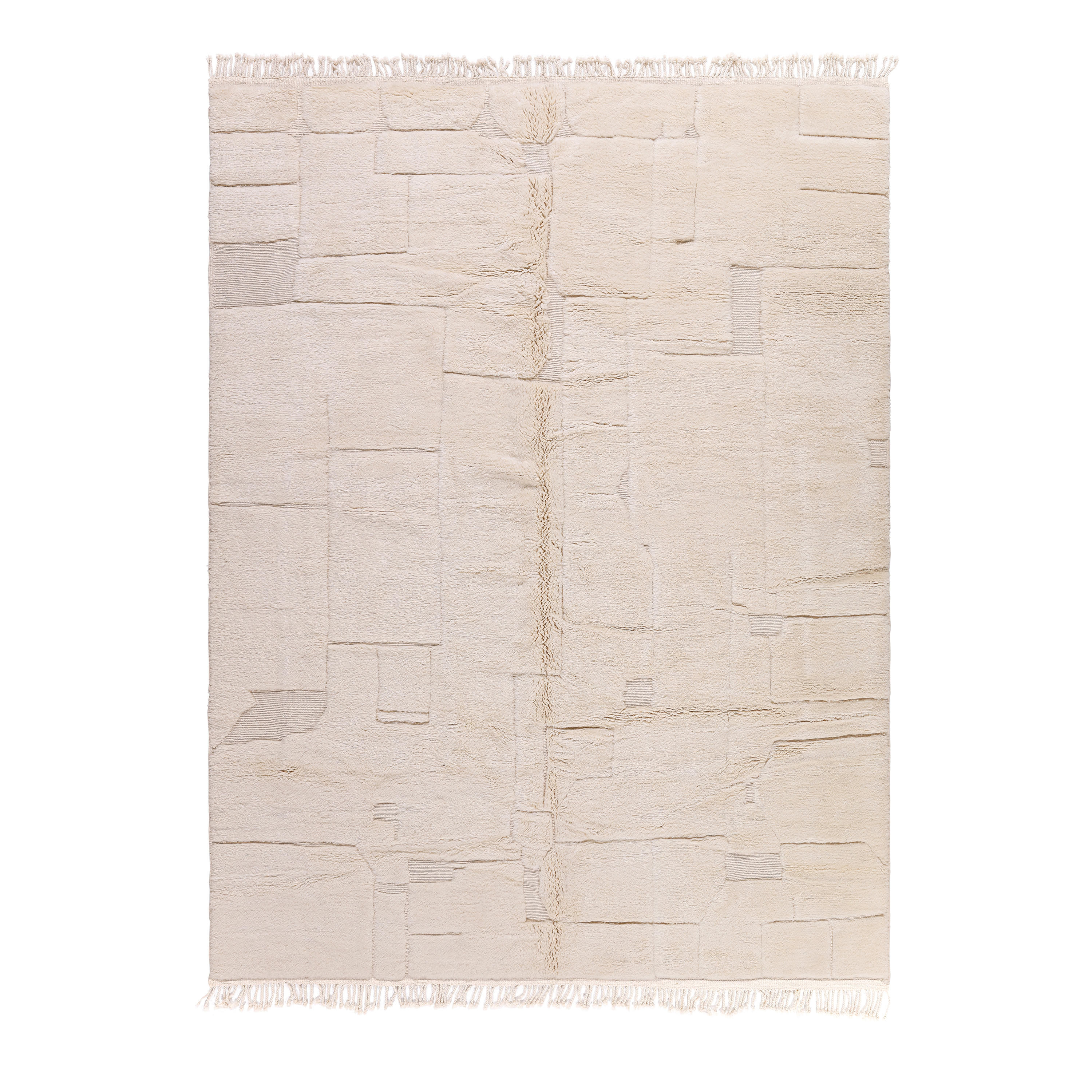 Textured Ivory Moroccan