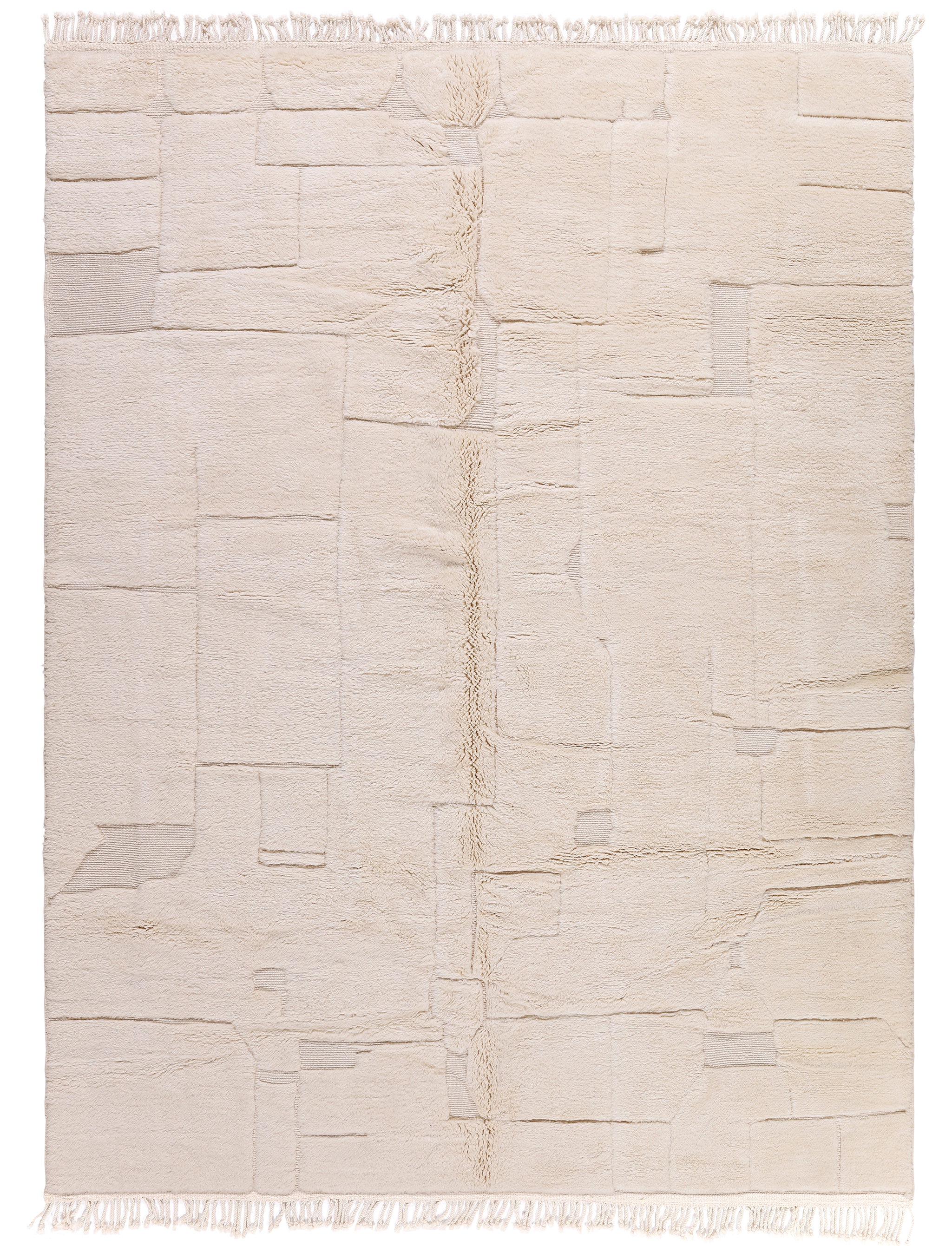 Textured Ivory Moroccan
