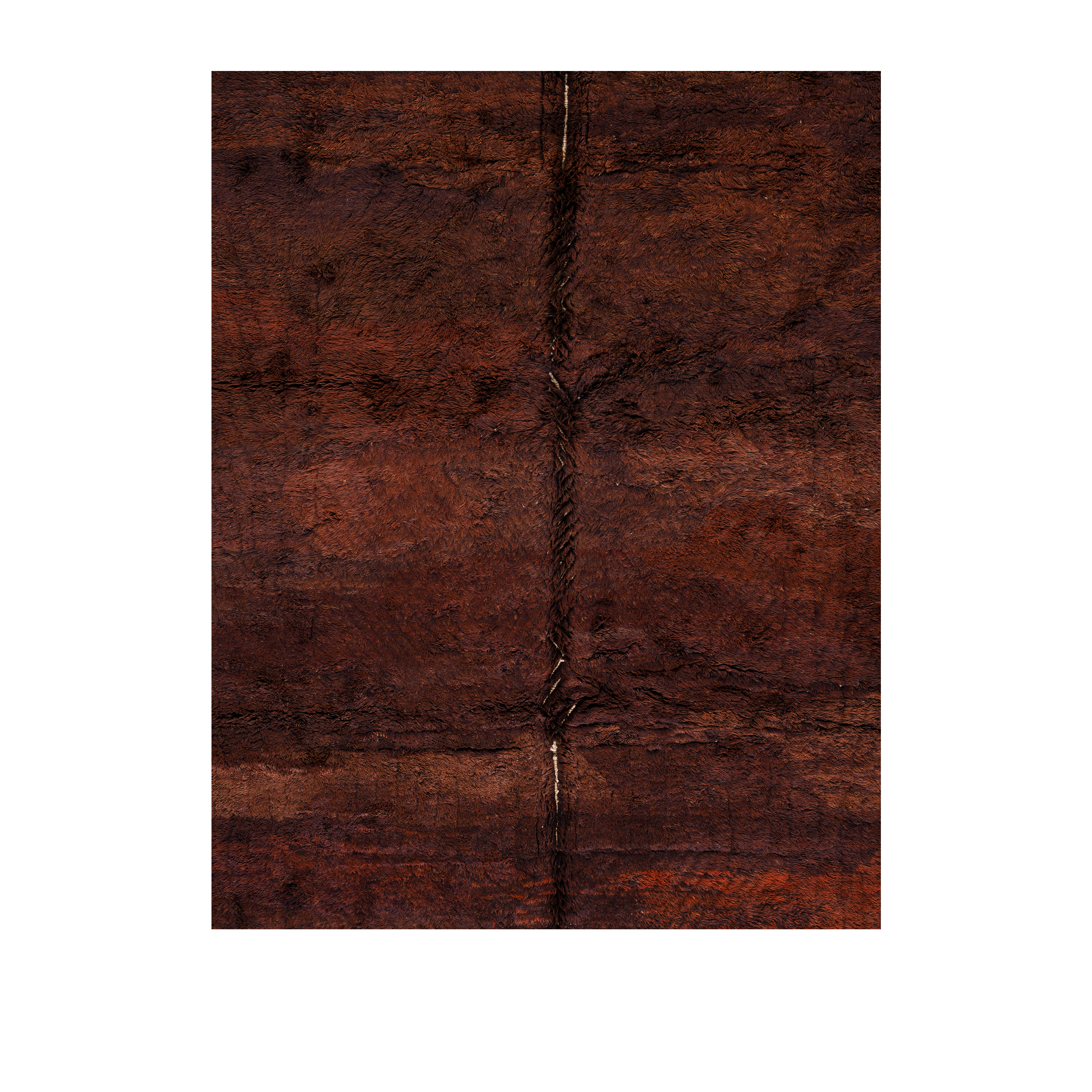 Classic Plain Burgundy Moroccan