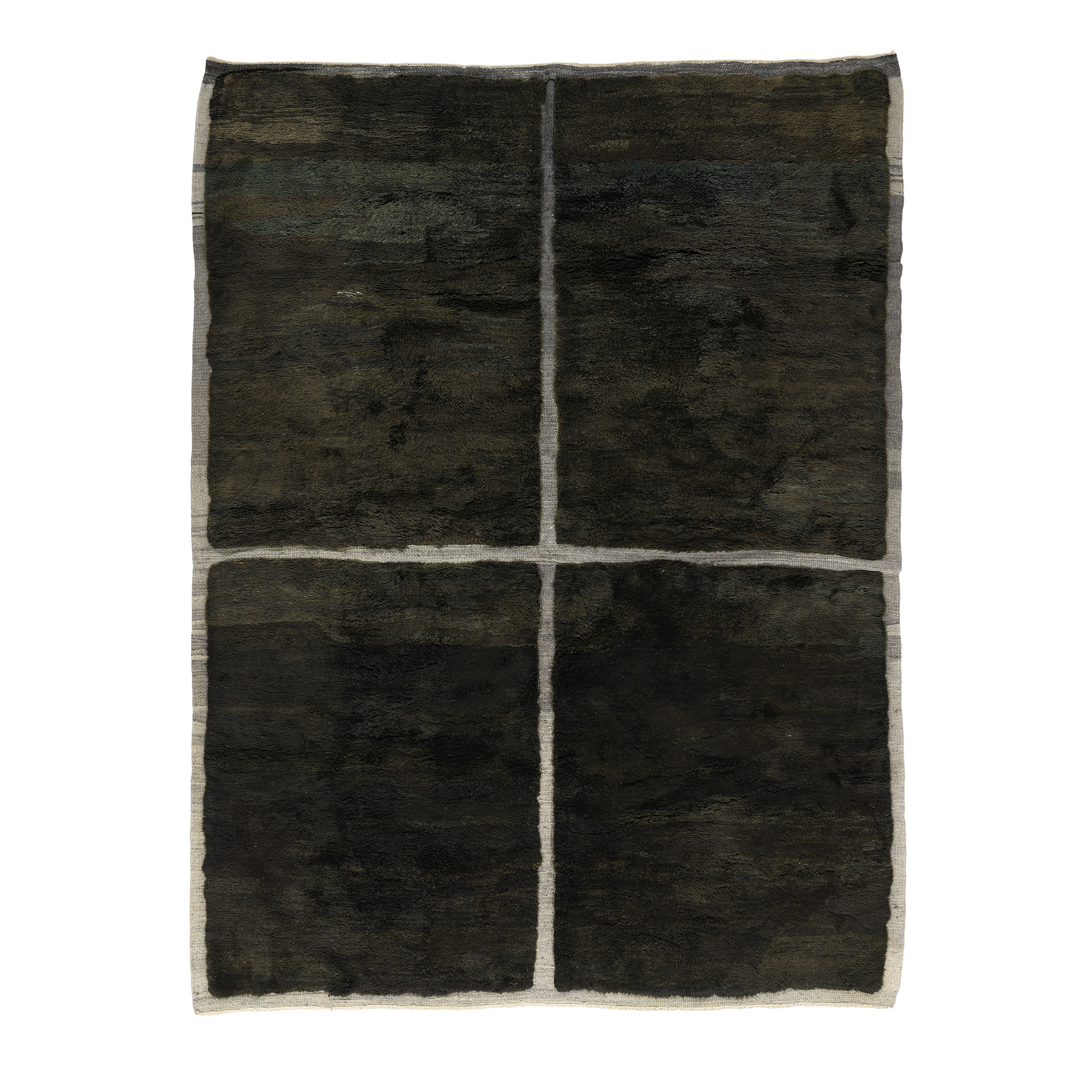 Modern Black Grid Moroccan