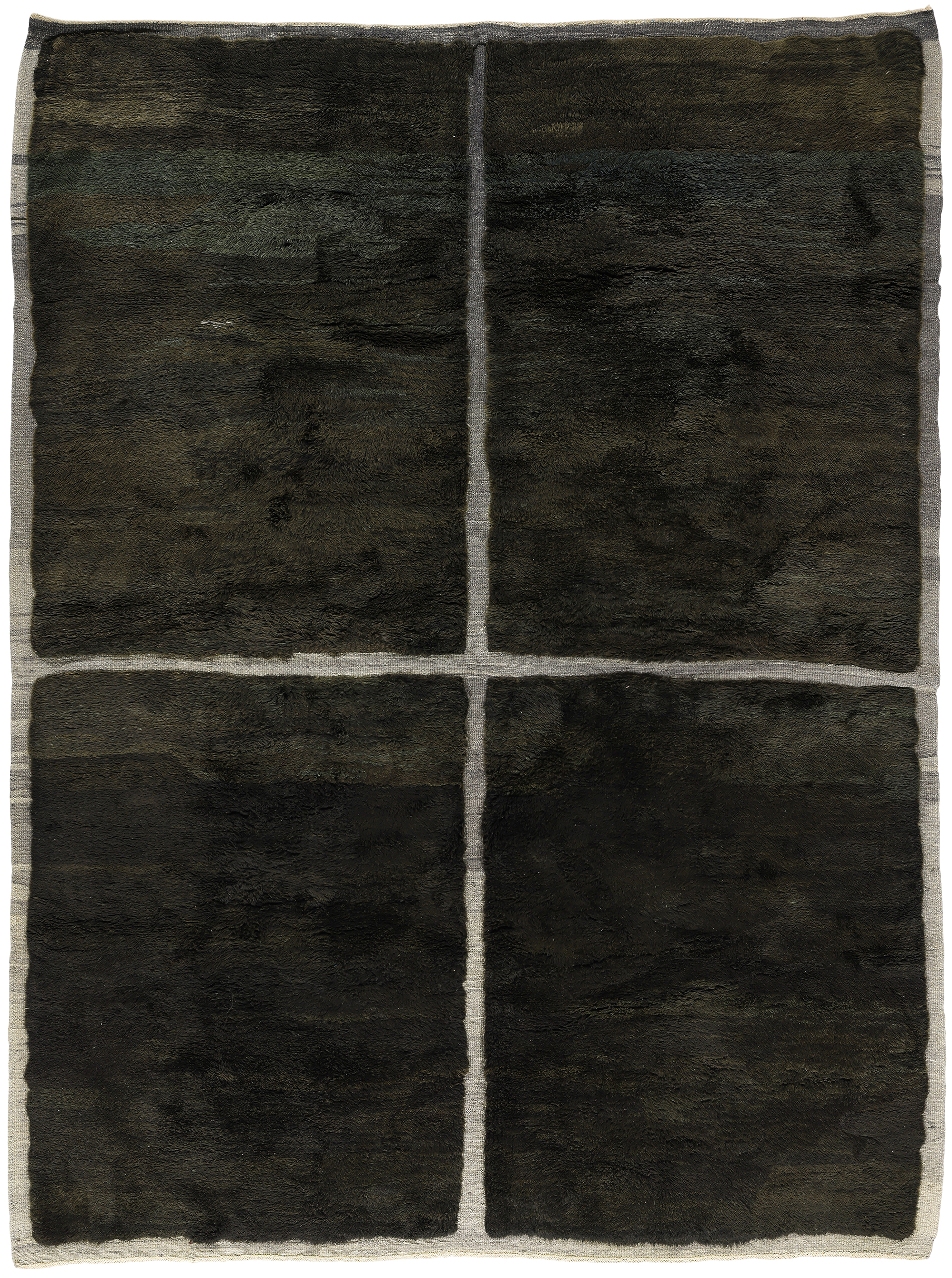 Modern Black Grid Moroccan