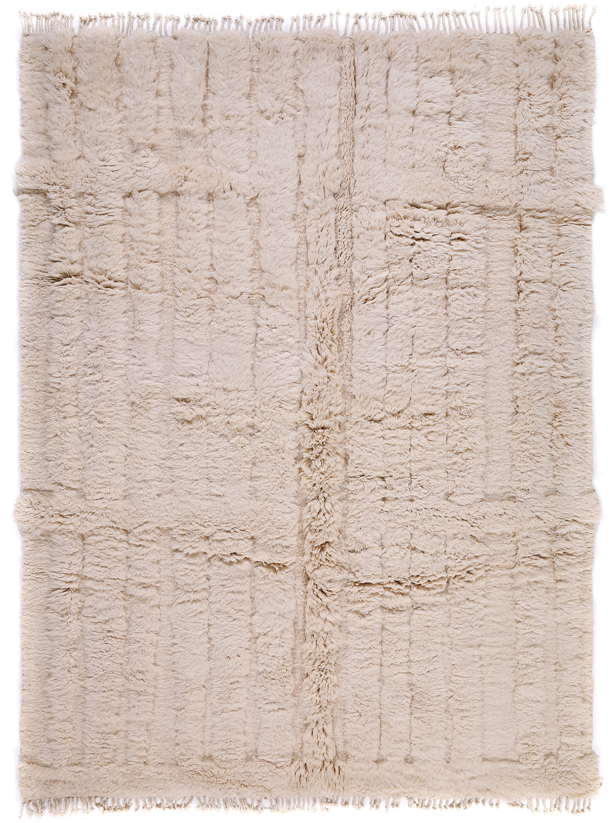 Textured Berber Ivory Moroccan