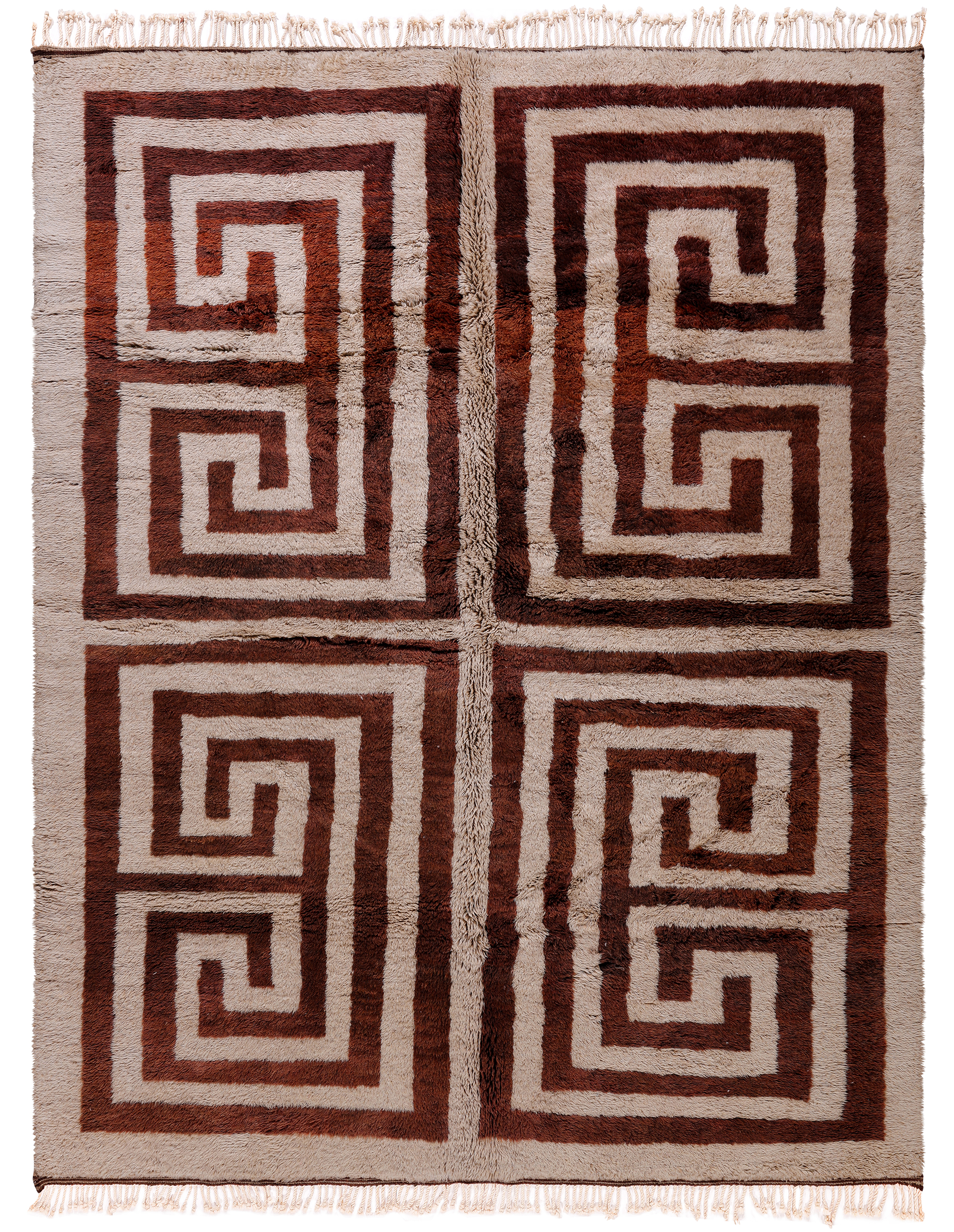 Geometric Ivory Moroccan