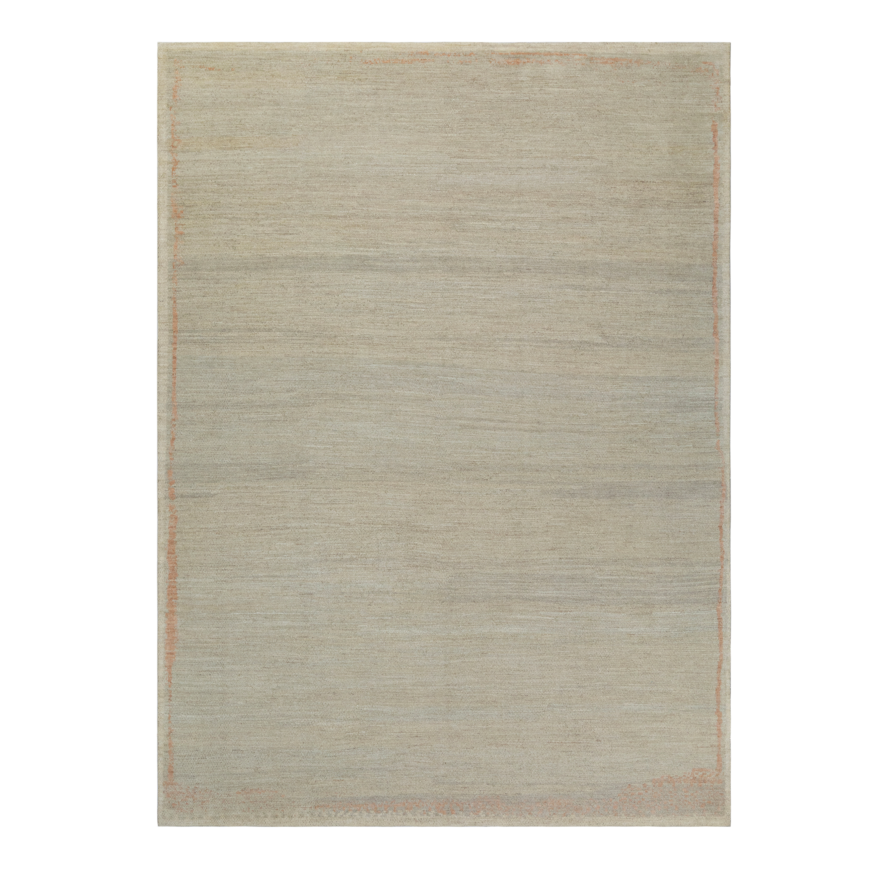 Modern Gabeh Grey handmade wool, minimalist grey design, contemporary grey wool weave