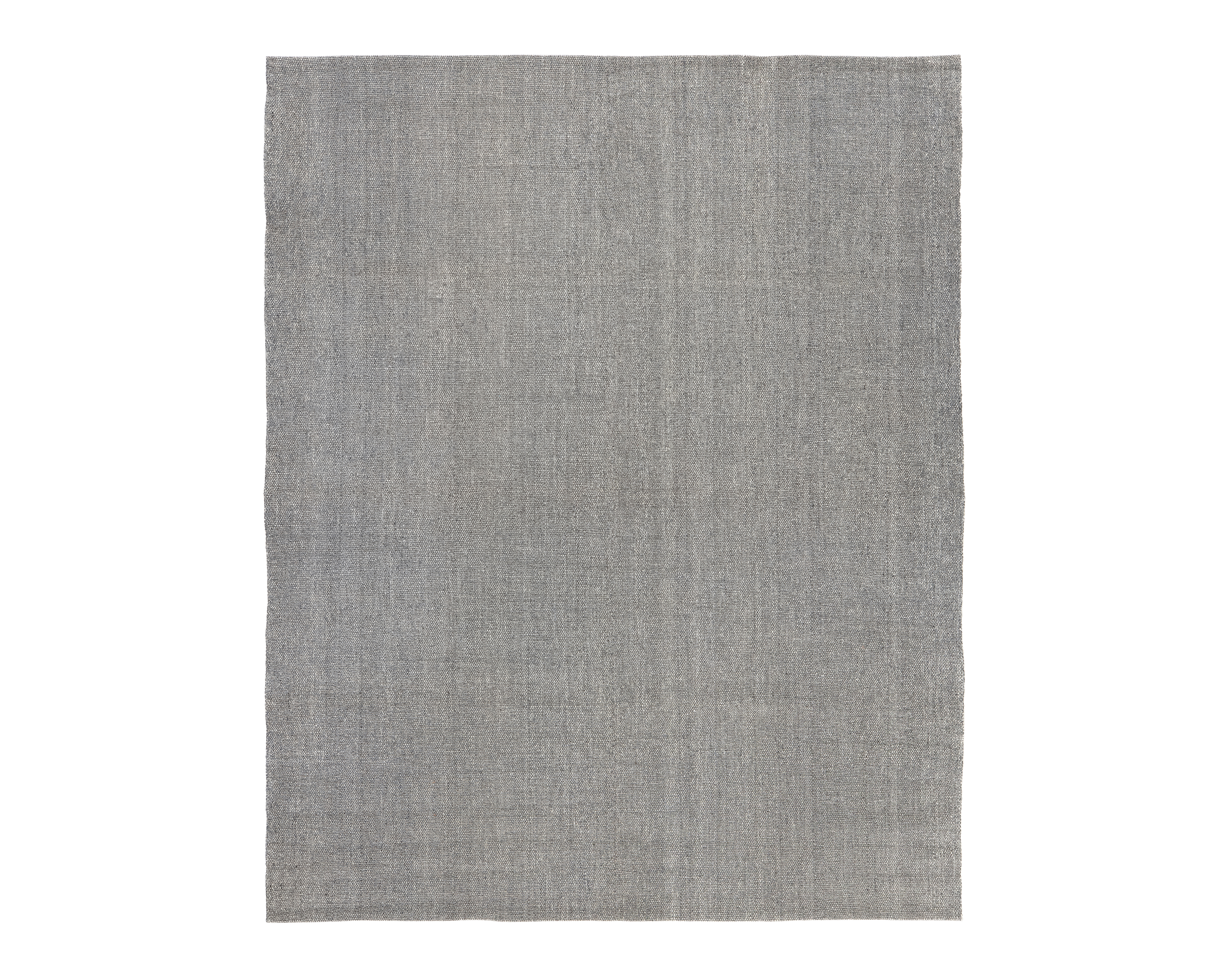 Classic Grey Flatweave handmade wool, custom grey flatweave textile, Nasiri artisanal grey wool flatweave