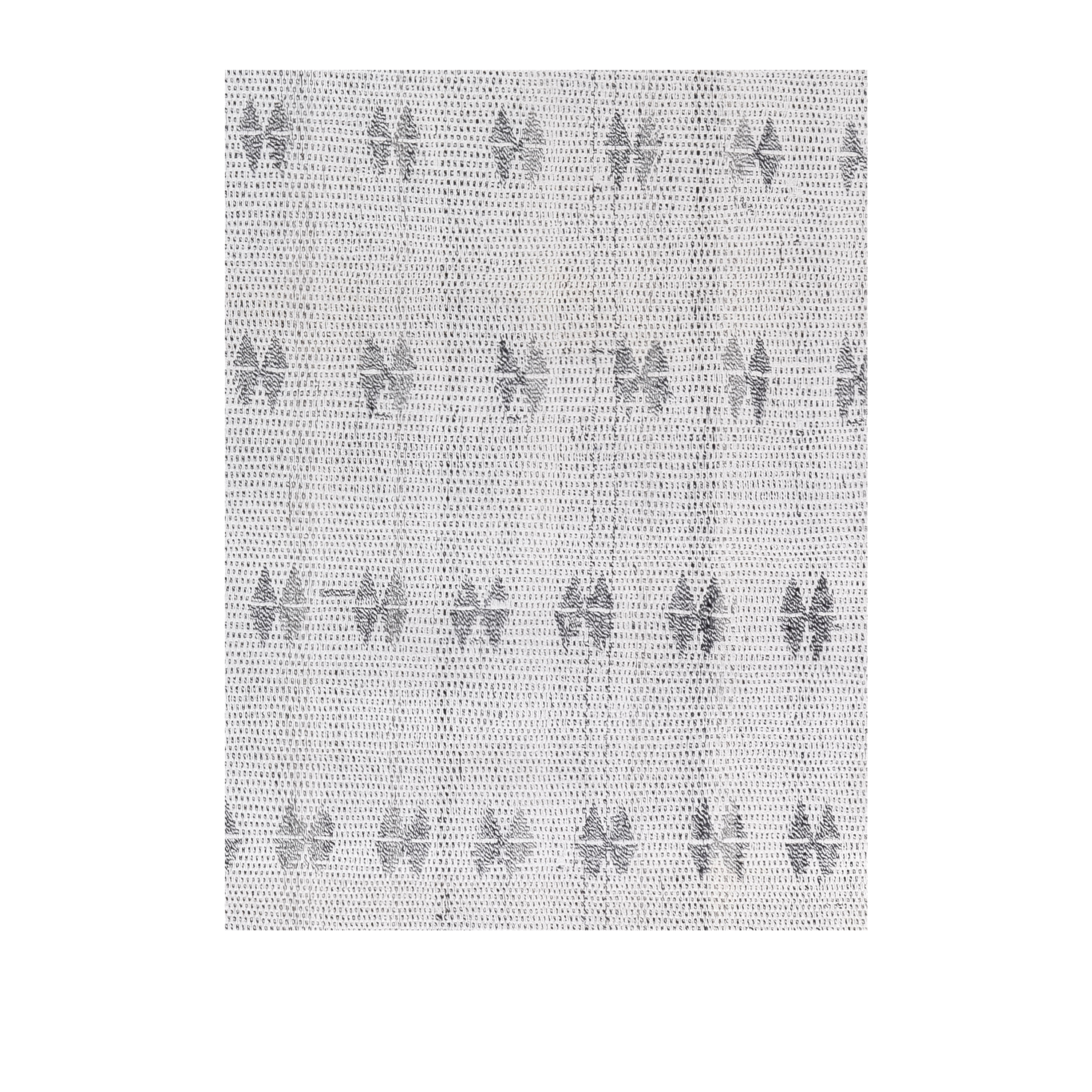 Charmo Flatweave Grey Motif handmade wool, custom grey flatweave with motifs, Nasiri artisanal flatweave grey design