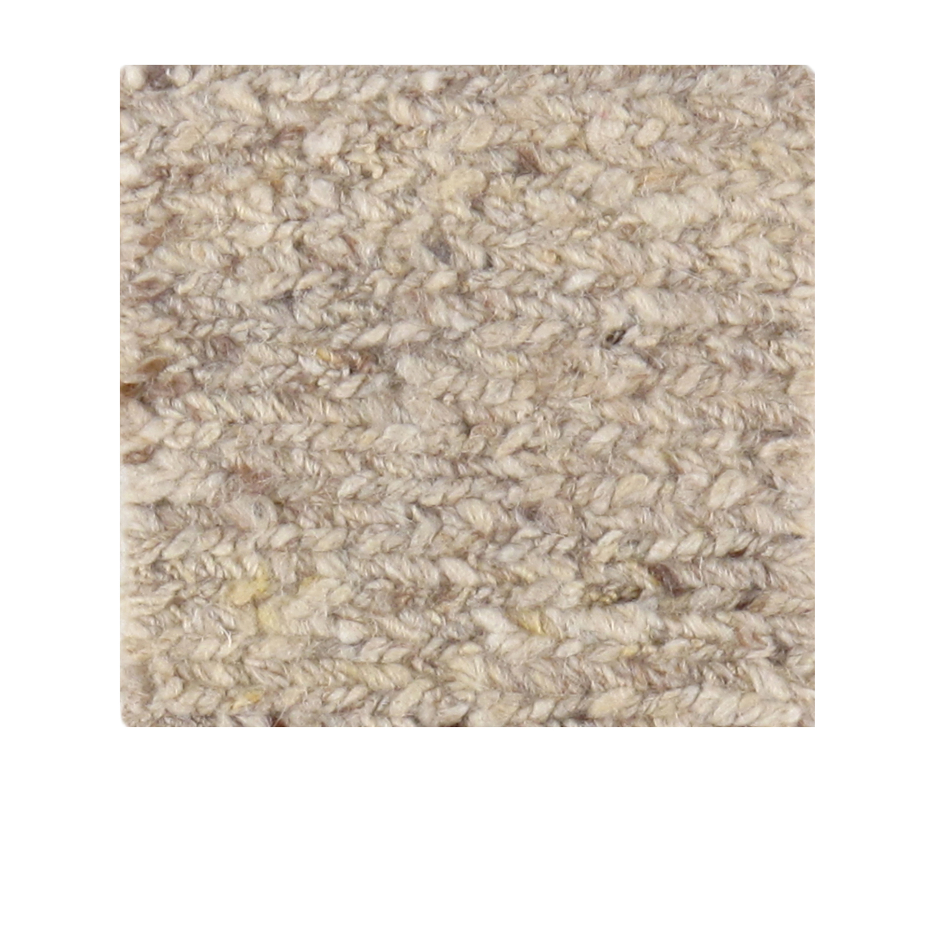 Custom Chunky Sumac rug by Nasiricarpets handwoven from un-dyed natural wool